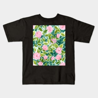 Roses in Bloom Kids T-Shirt